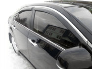 Volkswagen Passat B7 2012–2015 Raamwindschermen met chroom sierlijst (set 4 stuks, Taiwan) foto 1