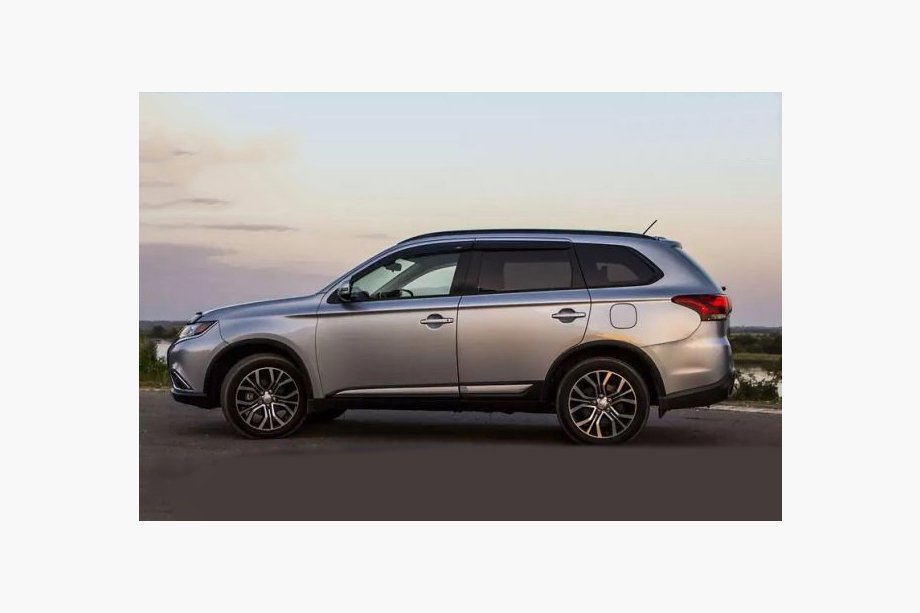 Mitsubishi Outlander 2012–2021 Raamwindschermen (4 stuks, Niken) Image