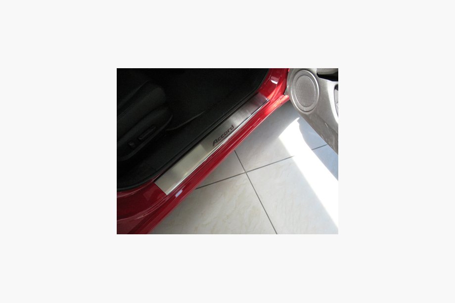 Honda Accord VII 2002–2007 Nathanika premium instaplijsten (4 stuks, RVS) Image