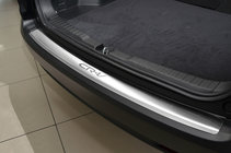 Honda CRV 2012–2016 Achterbumperbeschermer met opstaande rand Natanika (RVS) foto 1