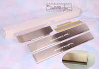 Honda Accord VII 2002–2007 Natanika standaard instaplijsten (set 4 st., RVS) foto 1
