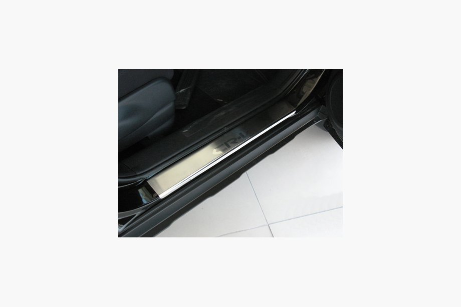 Honda CR-V 2007–2011 Nathanika premium instaplijsten (4 stuks, RVS) Image