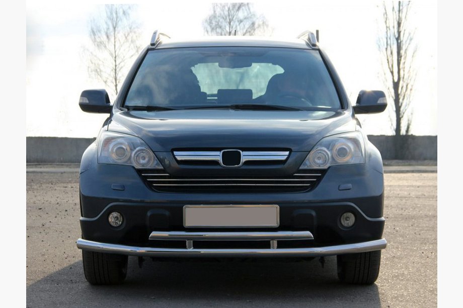 Honda CR-V 2007–2011 Frontbeschermingsbeugel ST018 (RVS) Image