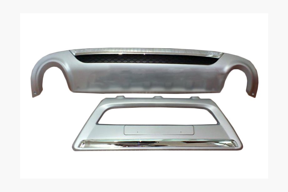 Volvo XC60 2009–2017 Voor- en achterbumperlip (2009-2014) Image