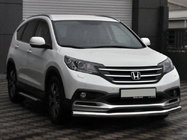 Honda CRV 2012–2016 Frontbescherming ST008 (RVS) foto 1