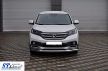 Honda CRV 2012–2016 Frontbescherming ST008 (RVS) foto 2