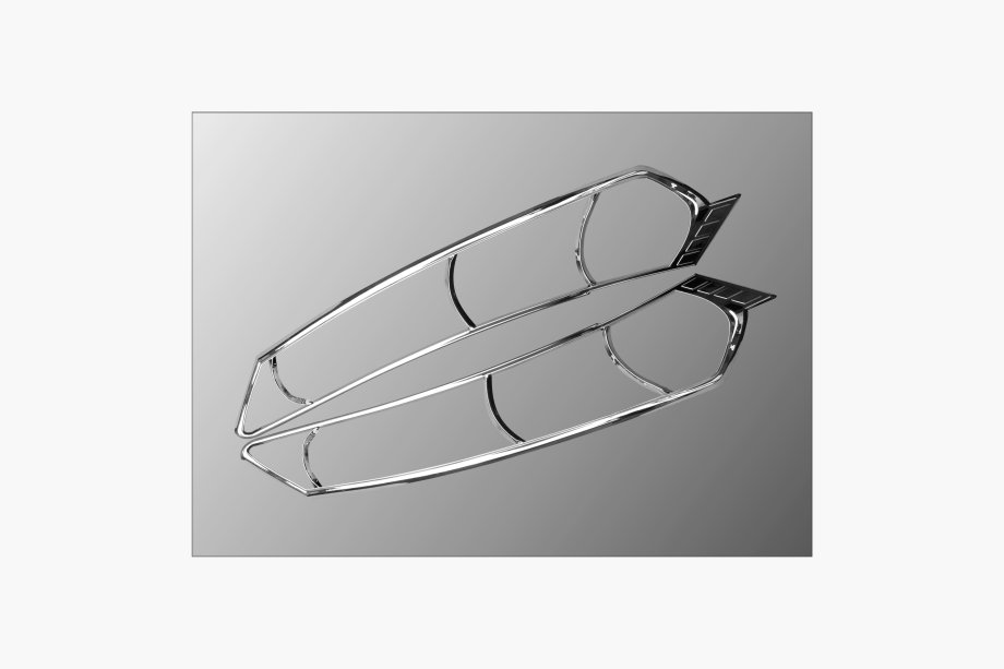 Honda Accord VIII 2008–2012 Achterlicht afdekkappen (2 stuks, kunststof) Image