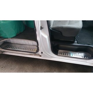 OmsaLine dorpellijsten (3 stuks, RVS) Hyundai H200, H1, Starex 1998–2007 foto 2
