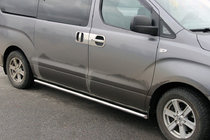 Hyundai H300, H1, Starex 2008–2020 Sidebars BB001 (2 st., RVS) foto 1