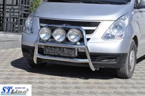 Hyundai H300, H1, Starex 2008–2020 Bullbar WT018 (RVS) foto 3