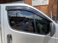 Renault Trafic 2001–2015 Raamwindschermen (2 stuks, ANV) foto 1