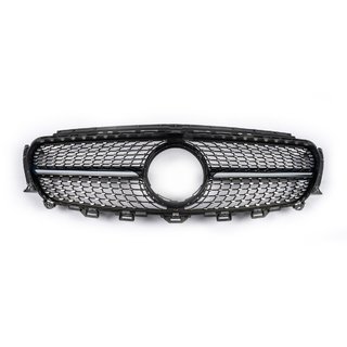 Diamond Black voorgrille (voor Avantgarde/AMG-Line/E43 AMG/E53 AMG 2016-2020) Mercedes E-сlass W213 2016–2023 foto 2