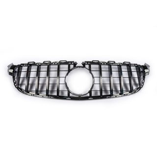 Voorgrille Panamericana GT (voor originele C63 AMG) Mercedes C-klasse W205 2014–2021 foto 2