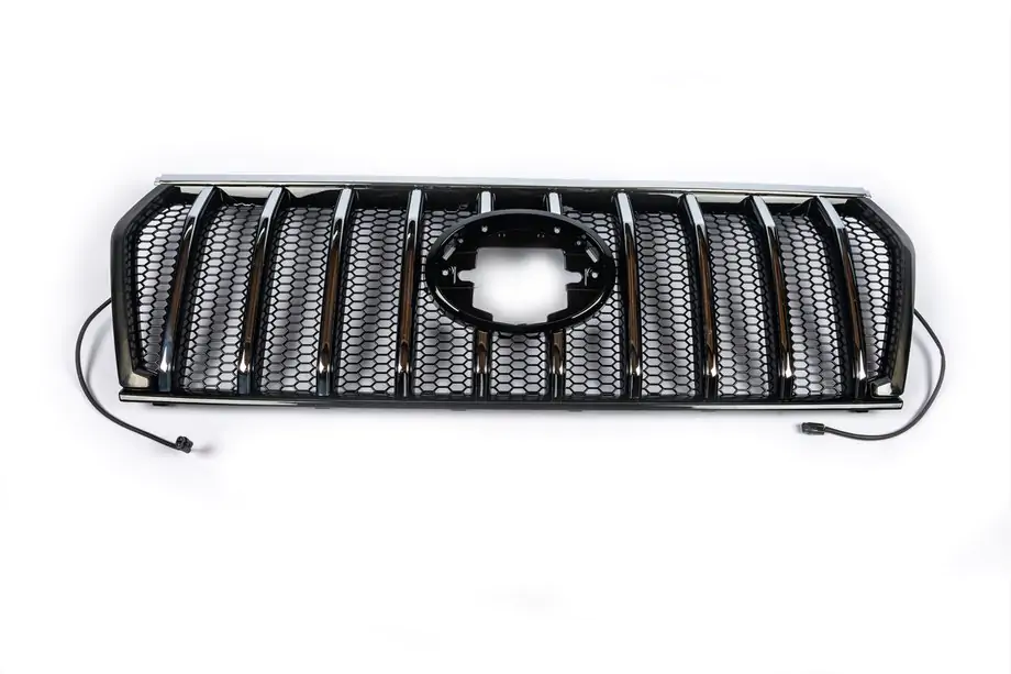 Toyota Land Cruiser Prado 150 2009–2023 Radiatorgrille 2017↗ LED (Zeus Silver) Image