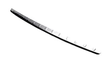 Audi A3 2012–2020 RVS sierlijst voor achterbumper Carmos (RVS) foto 1