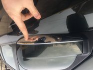 Hyundai Tucson JM 2004– UITVERKOOP!!! Spiegellijsten ↗ bovenzijde (kunststof) foto 4