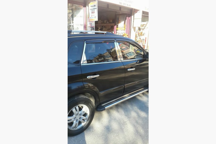 Hyundai Tucson JM 2004– RVS stijlbekleding Foto 2