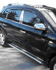 Hyundai Tucson JM 2004– Raamwindschermen (4 stuks, Perflex Sport) foto 3