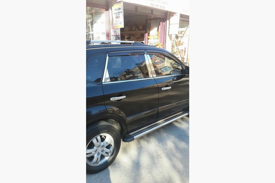 Hyundai Tucson JM 2004– RVS stijlbekleding Foto 3