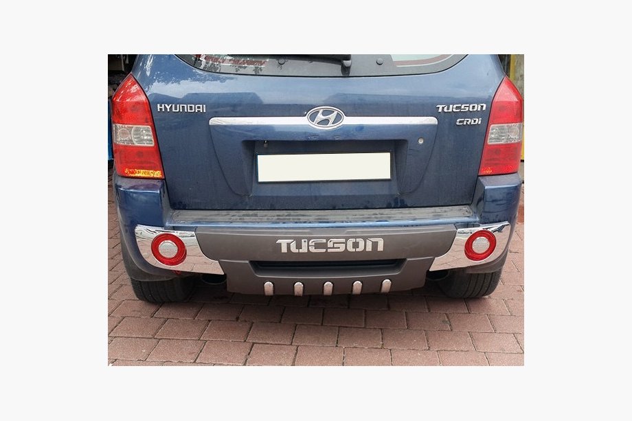 Hyundai Tucson JM 2004– Afgeprijsd! Achterste afdekking R001 (nieuw uit de showroom) Foto 4