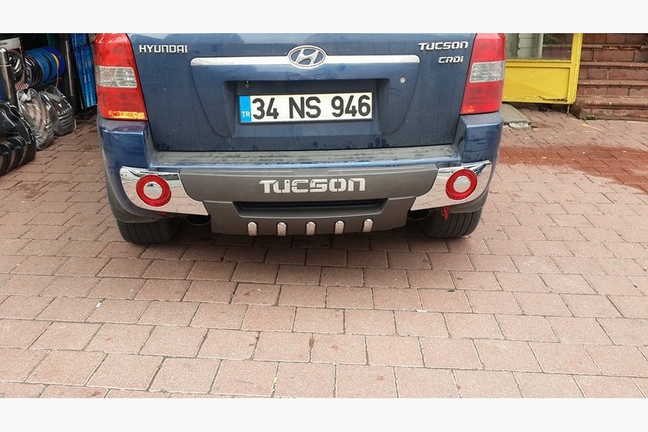 Hyundai Tucson JM 2004– Afgeprijsd! Achterste afdekking R001 (nieuw uit de showroom) Foto 6