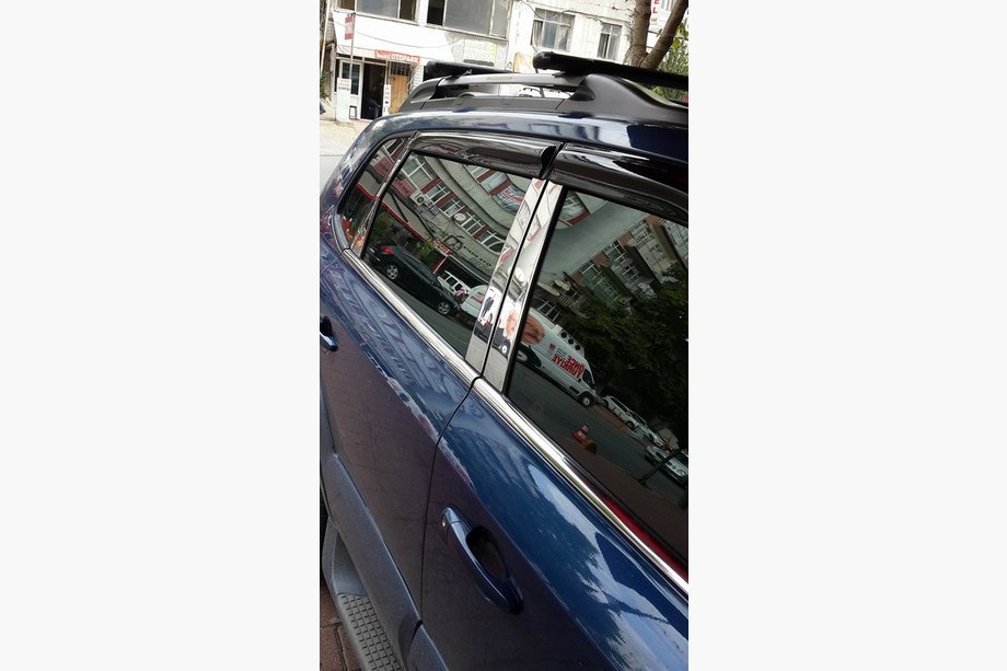 Hyundai Tucson JM 2004– RVS stijlbekleding Foto 5