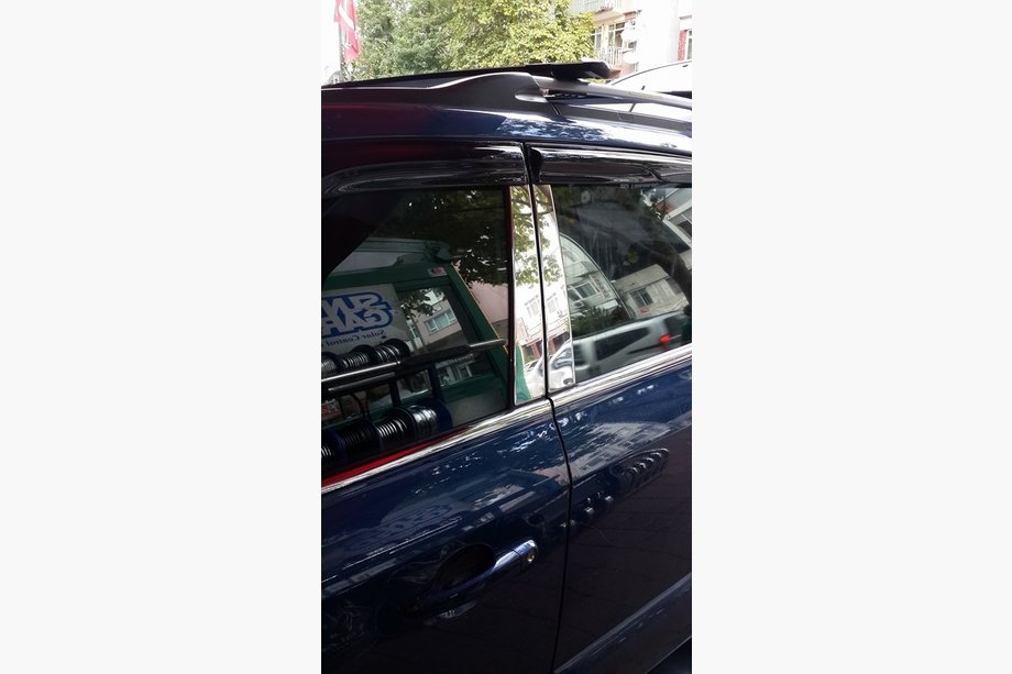 Hyundai Tucson JM 2004– RVS stijlbekleding Foto 8