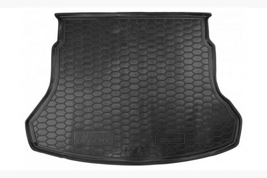 Hyundai Accent 2017–2023 Kofferbakmat SD (Autogumm, kunststof) Image