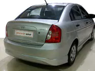 Hyundai Accent 2006–2010 Achterste onderste diffuserlijst (spuitklaar) foto 1