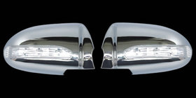 Hyundai Accent 2006–2010 LED spiegelkappen (set 2 stuks, kunststof) foto 1