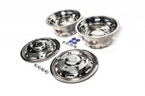 Volkswagen Crafter 2006–2016 RVS wieldoppen Exclusive V1 (2-delig, set van 4) 2006-2013 foto 1