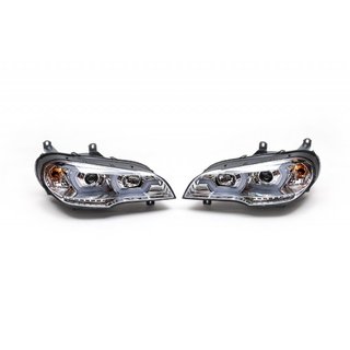 Koplampen (2 stuks, helder) BMW X5 E70 2007–2013 foto 1