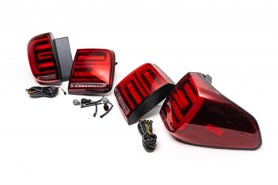 Nissan Armada 2016–2024 LED achterlichten (RED-Sequential) Foto 1