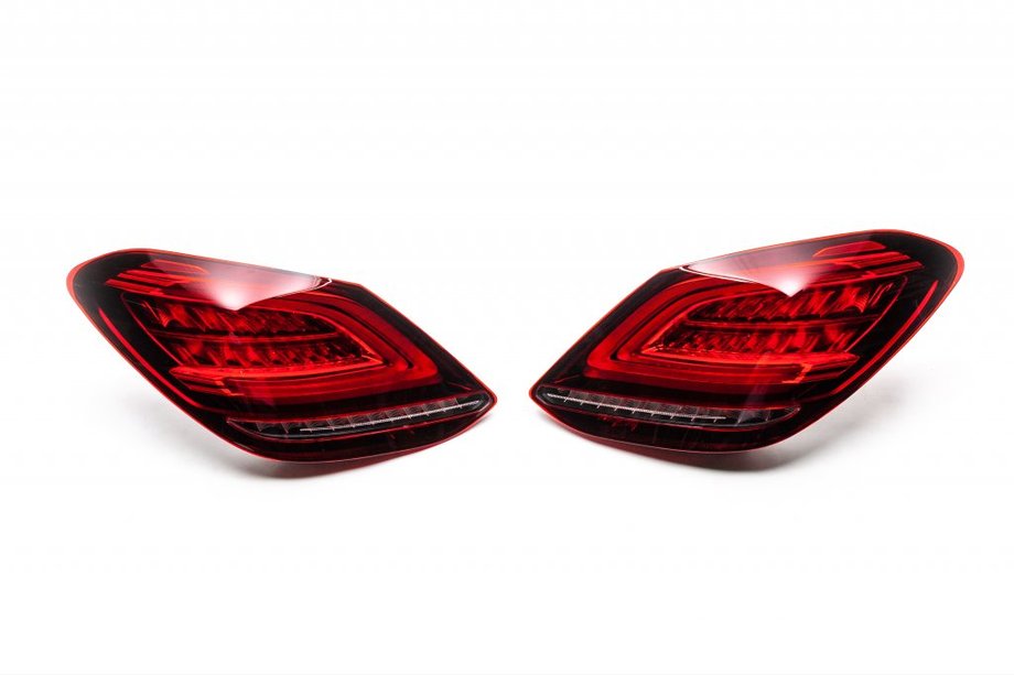 Mercedes C-klasse W205 2014–2021 Achterlichten facelift (2 stuks) Foto 1