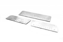 Volkswagen Crafter 2006–2016 Interieur instaplijsten (OmsaLine) 2 stuks, OmsaLine - Italiaans roestvrij staal foto 1