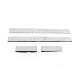 OmsaLine instaplijsten (RVS, 4 stuks)