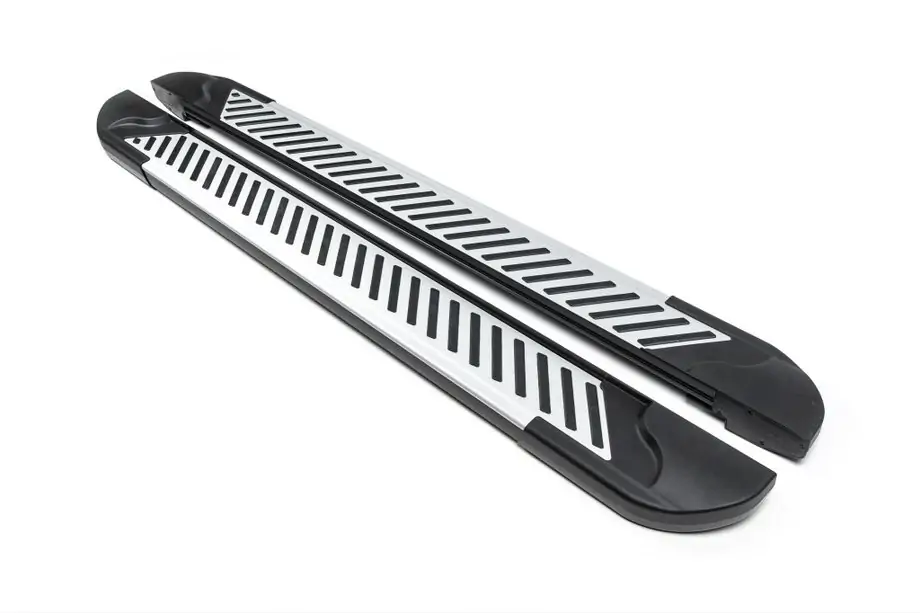 Volvo XC60 2009–2017 Side steps Line (2 stuks, aluminium) Image