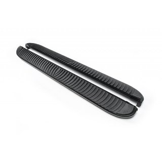 Side steps Tayga Black (2 stuks, aluminium) foto 1