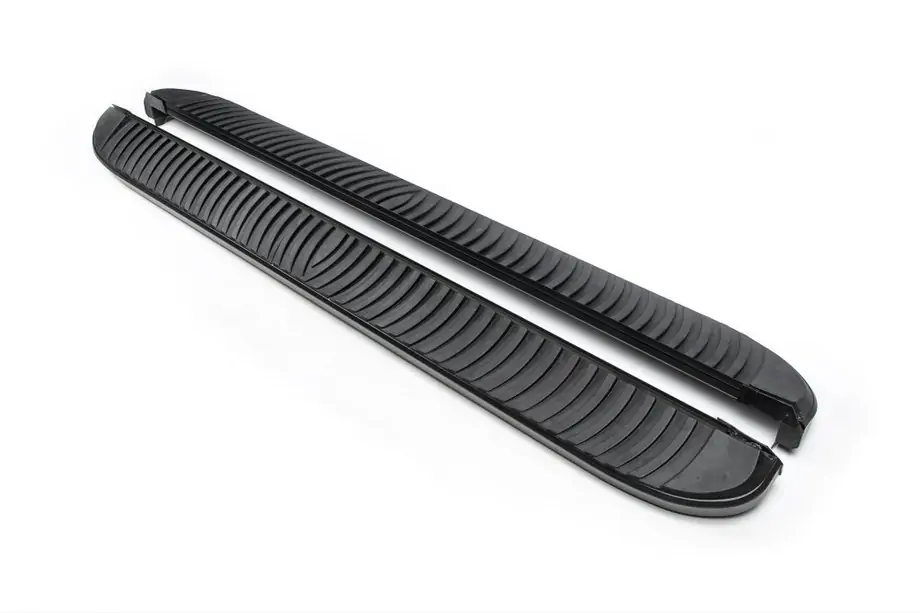 Volkswagen T4 Transporter 1990–2003 Side steps Tayga Black (2 stuks, aluminium) Image