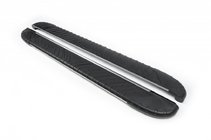 Renault Trafic 2001–2015 Bosphorus Grey zijsteps (set van 2, aluminium) foto 1