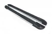 Volkswagen T5 Transporter 2003–2010 Side steps RedLine V1 (2 stuks, aluminium) foto 1