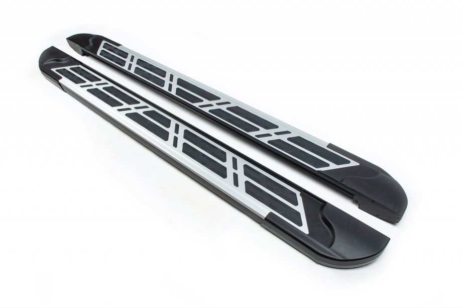 Volkswagen T5 Multivan 2003–2010 Sunrise side steps (2 stuks, aluminium) Image