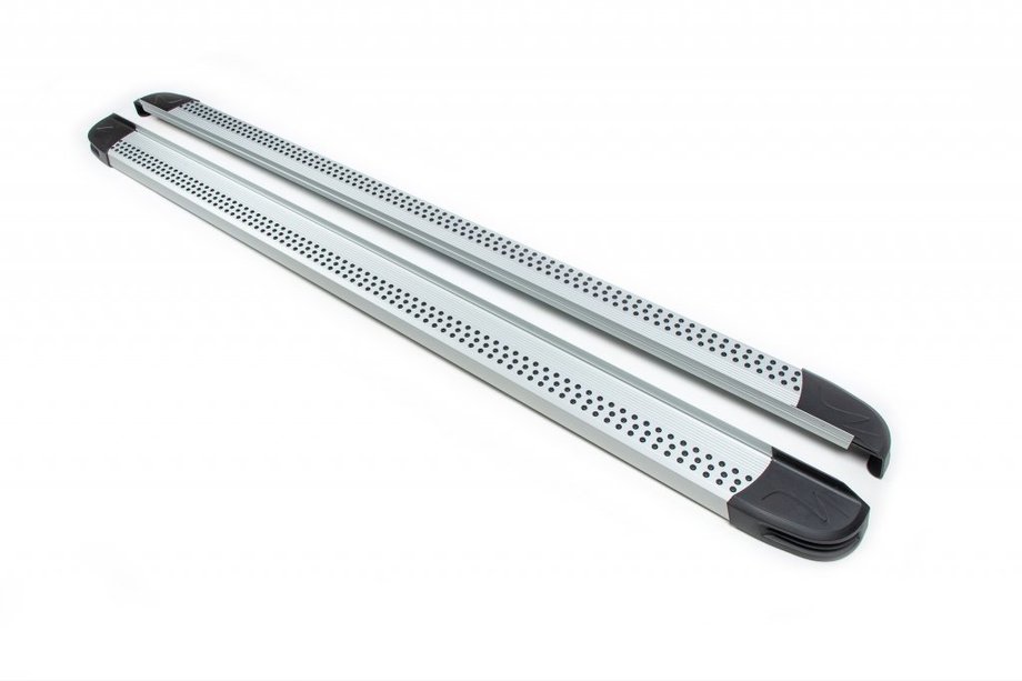 BMW X5 E70 2007–2013 Zijtreden Maya V2 (set van 2, aluminium) Image
