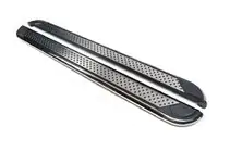 BMW X3 E83 2003–2010 Side steps Maydos V2 (2 stuks, aluminium) foto 2
