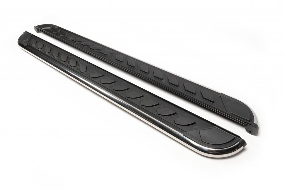 Volkswagen T5 Transporter 2003–2010 Maydos V1 zijtreden (set 2 stuks, aluminium + RVS) Image
