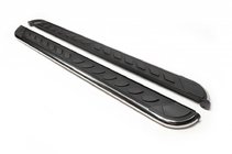 Volkswagen T5 Transporter 2003–2010 Maydos V1 zijtreden (set 2 stuks, aluminium + RVS) foto 1
