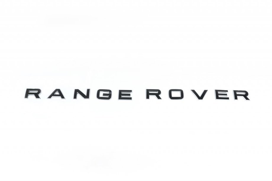 LandRover Range Rover Embleemtekst zwart hoogglans (type 2) Image