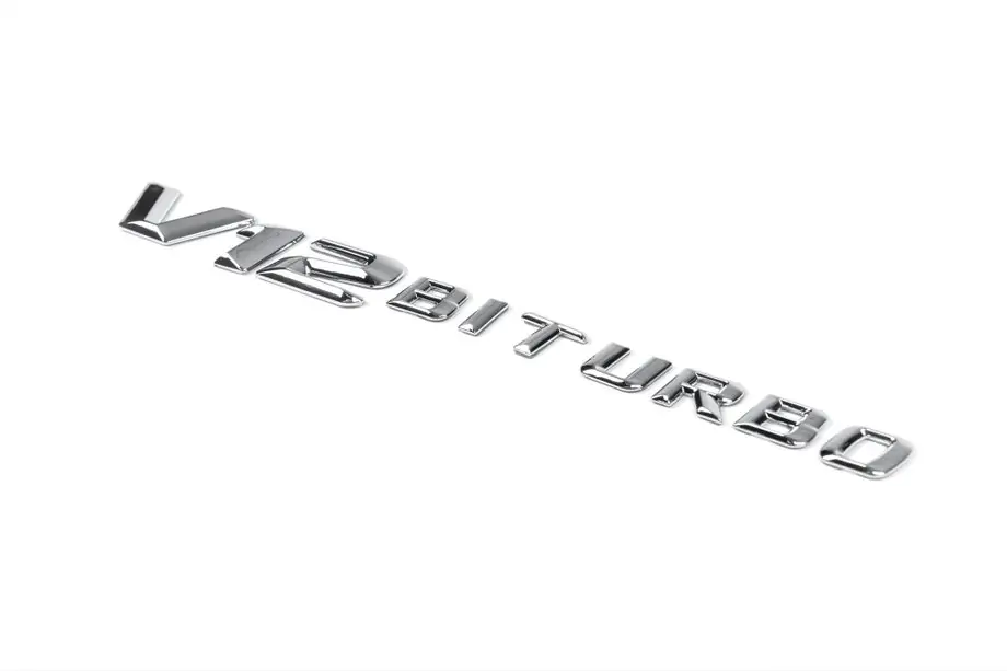 Mercedes Viano 2004–2014 V12 Biturbo embleem (chroom) Image