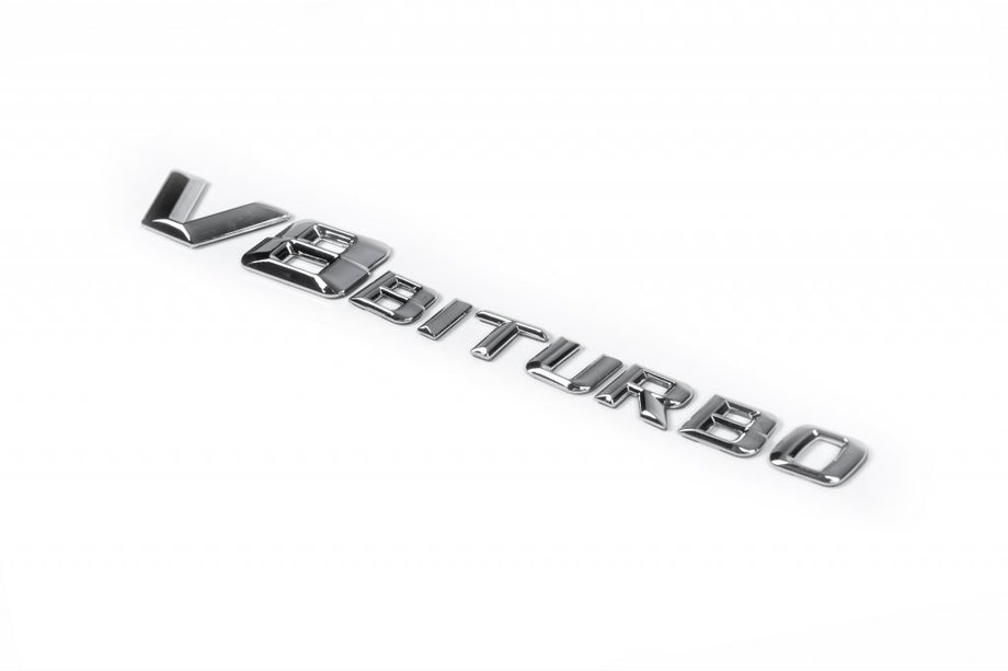 Mercedes E-class W213 2016–2023 V8 Biturbo embleem (chroom) Image