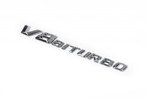 Mercedes E-class W213 2016–2023 V8 Biturbo embleem (chroom) foto 1